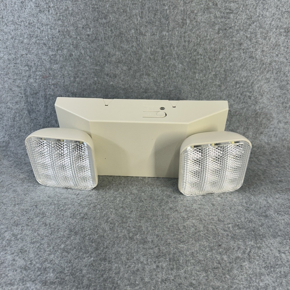 LED Emergency Light White Commercial Electric Battery Backup 1003821752 NEW